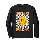Photo Gallery hello pre-k back to school teacher student pre-kindergarten maglia a manica Photo Gallery hello pre-k back to school teacher student pre-kindergarten maglia a manica