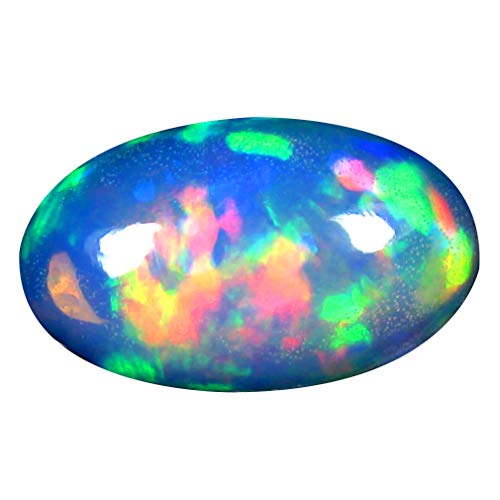 Opale arc-en-ciel éthiopienne 3.84 ct idéale pour personnaliser votre bague de mariage