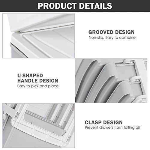 ELUCHANG Organizer per trucchi con cassetti