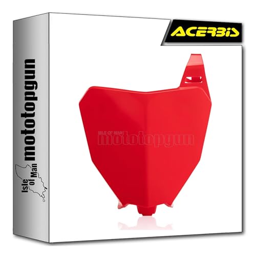 Acerbis 0023964.110 porte numero avant rouge pour Honda CRF 250 RX