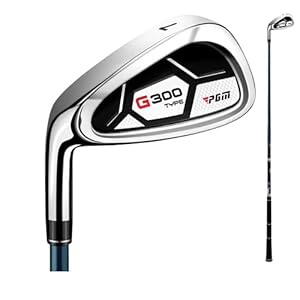 Golf 7 hierros zurdos palos de golf hombres mujeres practicando clubes clase R/S superficie mejorada alta elasticidad deportes ejercicio club de golf hierro (negro (hombre), varilla de acero)