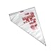 Lot de 100 poches à douille jetables pour glaçage de gâteaux, pâtisseries, cupcakes, taille S