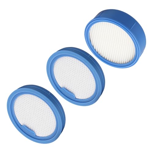 ASKW5 Filterset Performance Kit (2 Vorfilter, 1 Feinstaubfilter, waschbar, regelmäßiger Filtertausch, verbesserte Saugleistung, passgenau, für AEG 7000 Akku-Staubsauger, blau/grau)