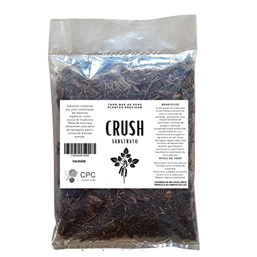Substrato Preparado Pronto Uso Fibra de Coco Crush Premium 20 Litros