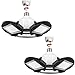 2Pack LED Garage Lights, Deformable LED Garage Ceiling Lights 7500 Lumens, CRI 80 Led Shop Lights for Garage, Garage Lights with 3 Adjustable Panels,Led Garage Lighting (No Motion Activated) 60W2PK
