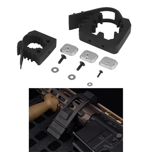 Organiseur Panneau Tactique Molle WLXW avec Support d'Adaptateur Fixe d'Etui