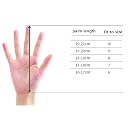 SONLED Goalkeeper Gloves, Youth Football Professional Men's Latex Finger Protection 7 Yards, Black gallery image