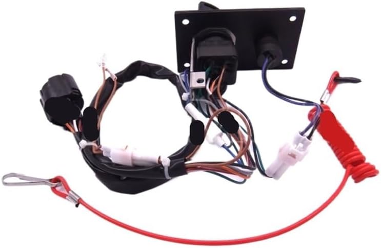 Boat Engine Ignition Key Swih Panel Suitable for Outboard Motor 37100-96J24 37100-96J25