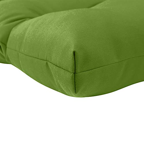 Image of QILLOWAY Outdoor Bench Cushion - 51x18x4 Inch Waterproof Patio Bench Cushion, Durable Bench Cushions for Outdoor Furniture, Replacement Outdoor Bench Cushions for Garden, Deck,Green