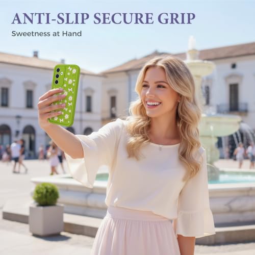 FUXICASE Case for Samsung Galaxy A36 5G, Silicone Shockproof Cover Women - image 4
