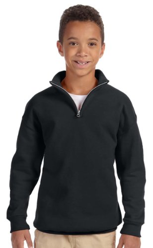 Jerzees Youth NuBlend 1/4-Zip Cadet Collar Sweatshirt