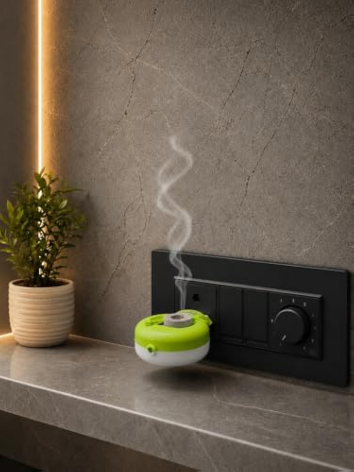 Electric Modular Kapoor Dani, Pooja Camphor Diffuser