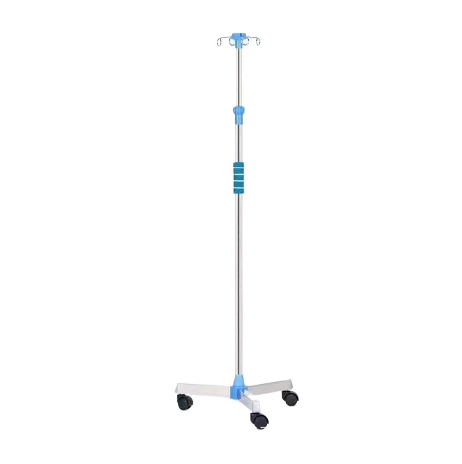 Asta portaflebo medica con ruote Supporto portaflebo portatile con rotelle supporto per flebo