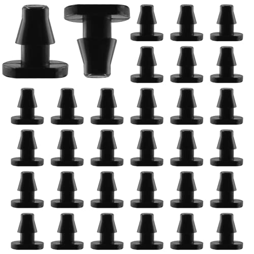 Moicstiy 150Pcs 1/4 Inch Drip Irrigation End Cap Plugs