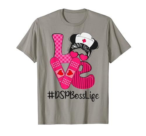DSP Boss Love Valentines Day Cute Women Heart Appreciation T-Shirt