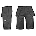 Produktbild Dunlop Herren On Site Cargo Shorts Safety Kurze Hose Arbeitshose Arbeitskleidung Schwarz XXX Large