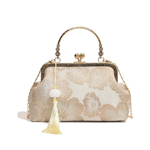Sac de soirée brodé pour mariages et banquets chic
