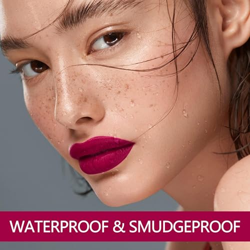 Image of MAKI YIKA Purple Lipstick Matte for Women Color Stay Long Lasting Lipsticks