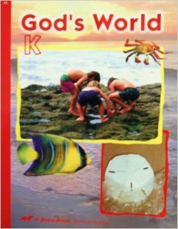 Paperback God's World K (A Beka Book Science Series) Book