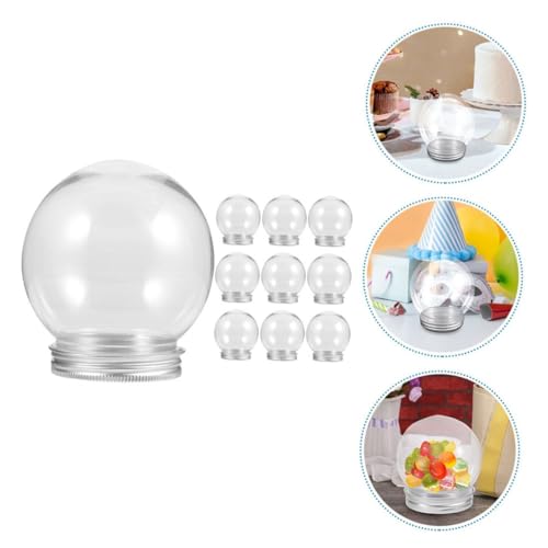 Botellas para manualidades SECFOU de 150ml, botes PET compactos para organizar decoración 7