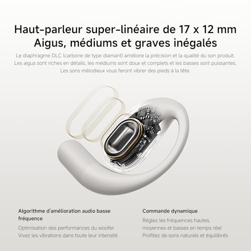 Xiaomi OpenWear Stereo Earbuds Cosmic Gray EU BHR8474GL