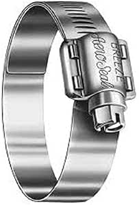Breeze 63048H Marine Grade Stainless Steel Hose Clamps - 10 Pack, 2-9/16" To 3-1/2" Range (65-89mm), 5/16" Slotted Hex Screw - View #10