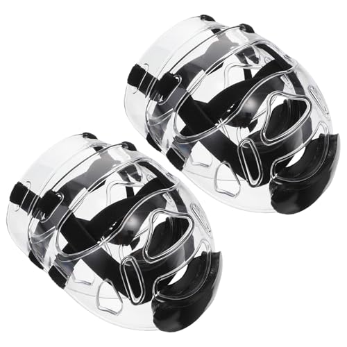 Bouclier de kickboxing et casque facial de protection karaté arts martiaux