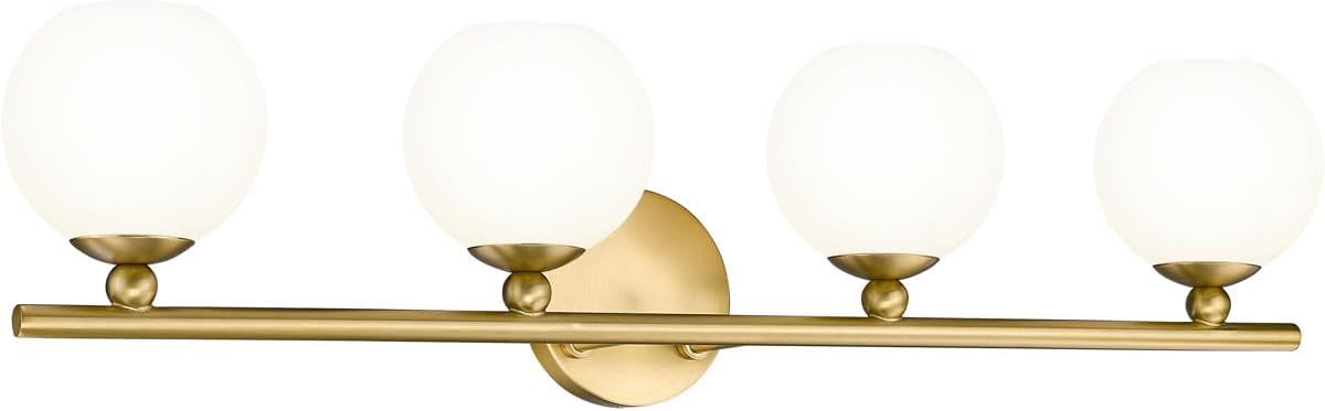 Z-Lite 1100-4V-MGLD Neoma Vanity, 4-Light 240 Total Watts, Modern Gold