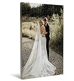 TNMGD Create Personalized Wall Art with Your Photo on Canvas - Custom Canvas Prints for Wedding - Personalized Canvas Pictures for Wall to Print Framed (16' X 24')