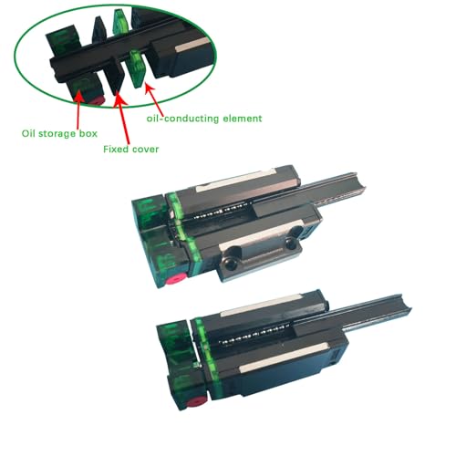 Roulement à bride EG15 15 mm avec lubrification E2 pour rail