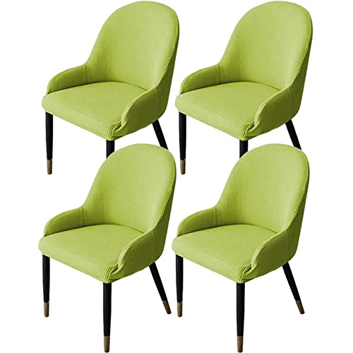 Housse de chaise de salle à manger scandinave lavable pour fauteuil