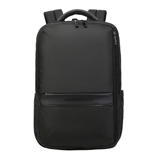 Mochila Democrata Executiva Smart Multicompartimentos Para Notebook Preta Moc11904-001 U