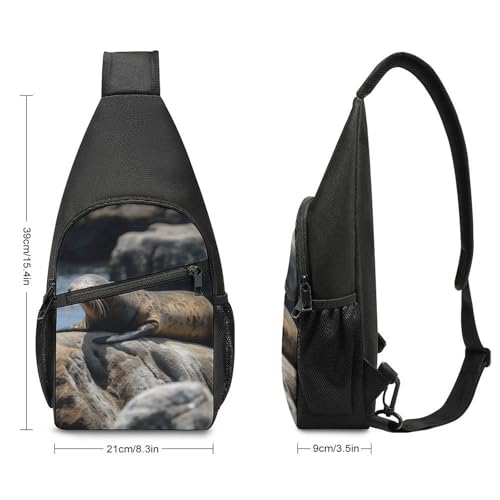 Morral tipo slig liviano para senderismo y viaje miniatura 2