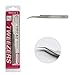 Szeles Vetus Volume Tweezers Stainless Steel Ultra Rigidity Curved Curved Pro Beauty Eyelash Extension Tool （5B-SA）