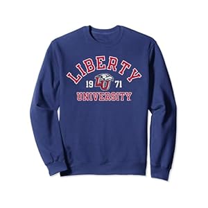 Liberty Flames Masters Navy Officially Licensed Sweatshirt