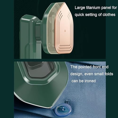 Image of ARFA Portable 2-in-1 Travel Steam Iron Garment Steamer | Handheld Design, For Home & Travel, Wrinkle Remover, Compact & Lightweight, Dry & Steam Modes
