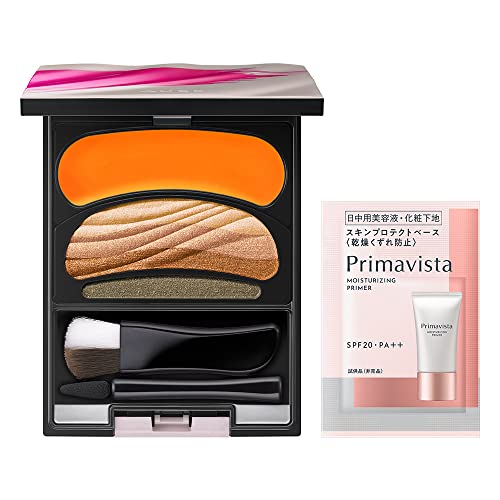 AUBE ブラシひと塗りシャドウN 16オレンジ系 +おまけ付 アイシャドウ セット 4.5g