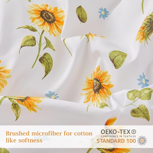 Parure de lit microfibre douce Viviland aux finitions durables et soignées