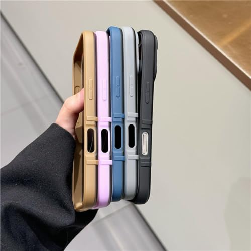 Coque de protection magnétique de luxe gris mat pour iPhone 14 Pro Max - 6