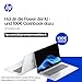 HP OmniBook X Flip Intel Core Ultra 7 256V 2in1 Next Gen AI Laptop | dedizierte NPU für KI | 47 NPU Tops | Copilot+ PC | 14" 3K 2880x1800 OLED Touchscreen | 32 GB | 1TB SSD | Win11 | QWERTZ | Silber