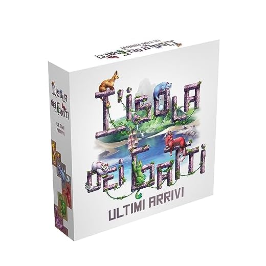 LUCKY DUCK GAMES - L'Isola dei Gatti Utimi Arrivi | Versione Italiana | Gioco da Tavolo | Espansione per il Gioco Base