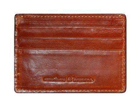 Crossed Clubs Credit Card Wallet in Blue by Smathers & Branson2