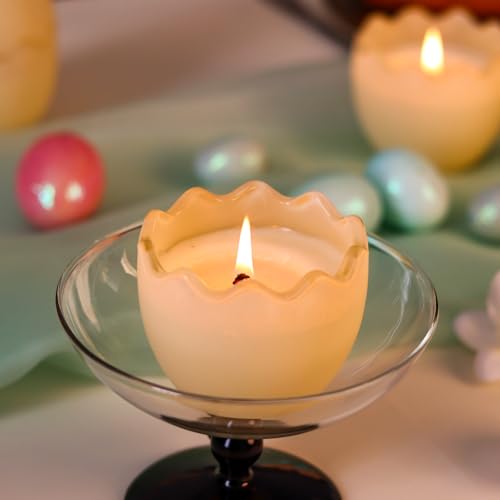 Eastereggcandlevanillascentedcandlebunnyspringhomedecorindooreasterdecorationfortablecenterpiecegiftforwomen  Urban Country Home Decor Easter egg candle vanilla scented candle bunny spring home decor indoor easter decoration for table centerpiece gift for women  urban country home decor