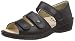 Produktbild Finn Comfort Usedom, Damen Knöchelriemchen Sandalen, Schwarz (Schwarz), 39 EU