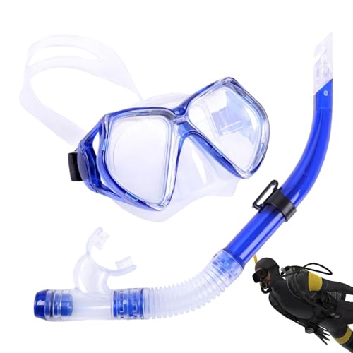 Gafas con snorkel seco que eliminan el empañamiento y la entrada de agua al nadar