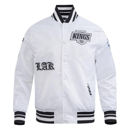 Image of Pro Standard Mens NHL Old English Satin Jacket