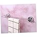 HOLIDYOYO Suction Cup Double Towel Rack Tool Stainless Steel Bathroom Towel Bar Modern Design for Easy Installation No Drilling Required for Bathroom Accessories and Storage