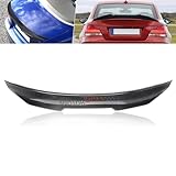 MotorFansClub Rear Spoiler Trunk Wing Fit for BMW 5 Series E60 M5 Sedan 528i 530i 520i 523i 525i 535i 540i 545i 550i 2004 2005 2006 2007 2008 2009 2010 Trunk Lid Spoiler (Real Carbon Fiber)