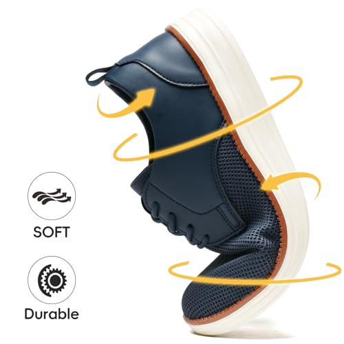 Image of Men's Casual Dress Shoes Business Walking Shoes Oxfords Comfortable Breathable Lightweight Non Slip