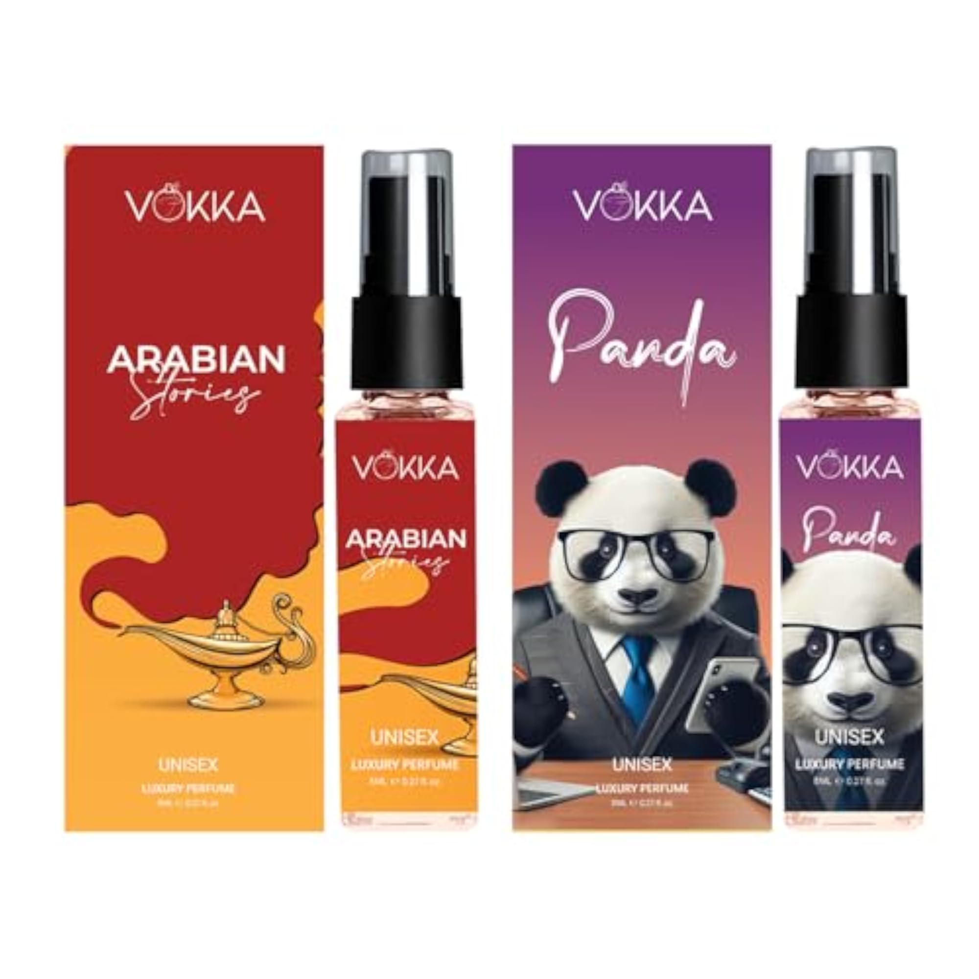 Pocket Perfume Arabian Stories & Panda Gift Set